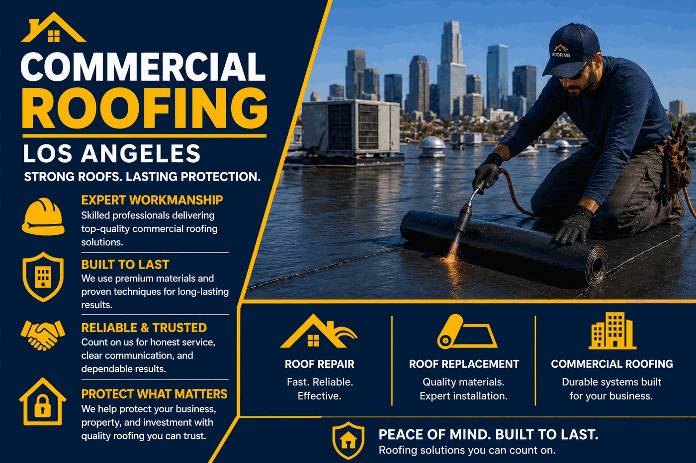 Commercial Roofing San Fernando roof inspection