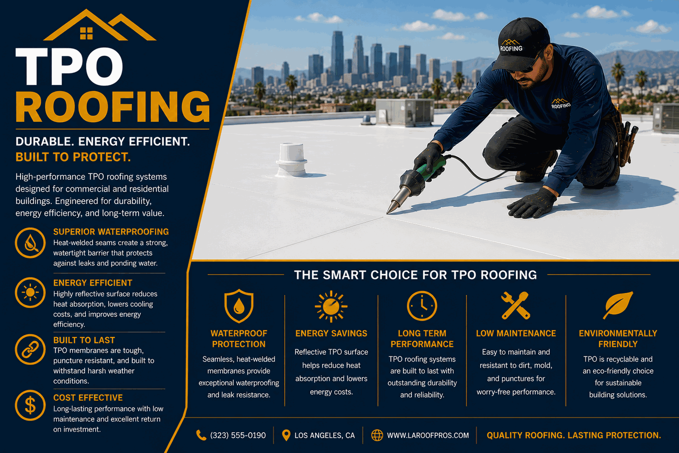 TPO Roofing Irwindale